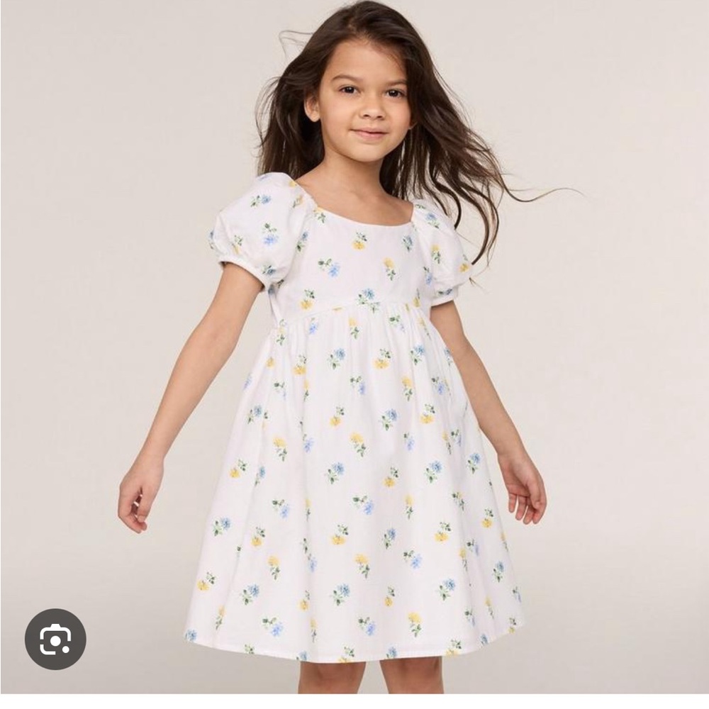 Janie and jack puff sleeve dress size 3